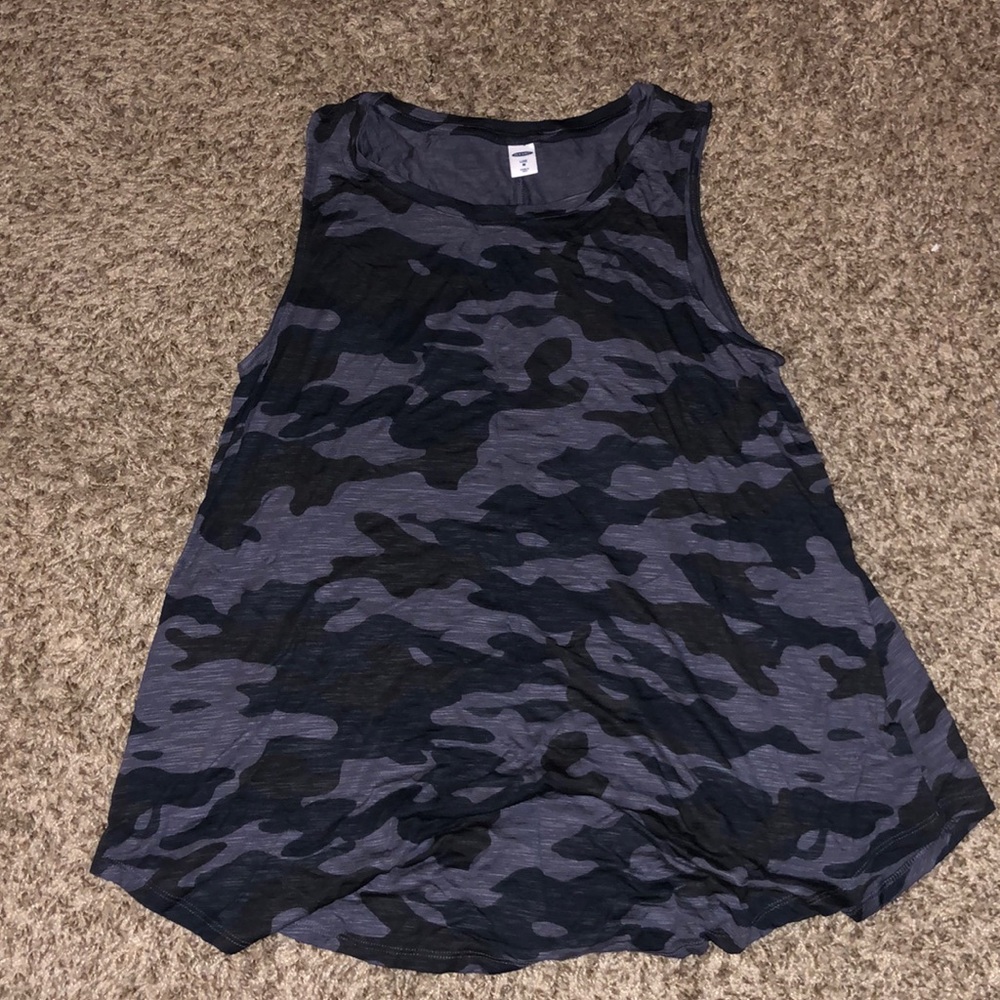 Camo workout tank